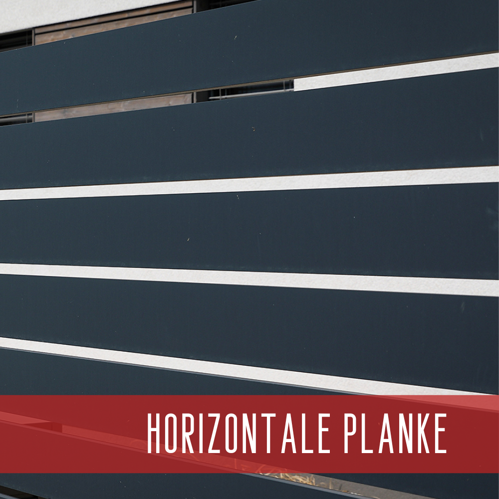 Horizontale Planke